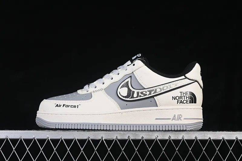 All categories Nk Air Force 1 Air Force series Nk Air Force 1 Low Air Force low top Nike Air Force 1'07 Low North Face joint beige black gray Air Force 1 low top casual sneakers JP8028-066